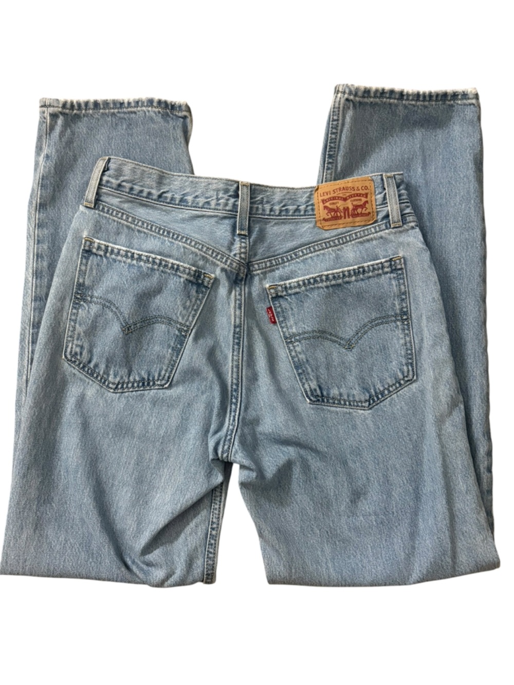 Levi’s Low Pro Straight Jeans | Size 27 | Light Wash | Straight Leg - Picture 3 of 9